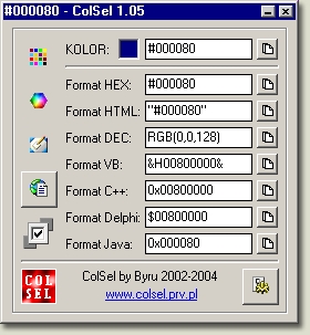 ColSel 1.05