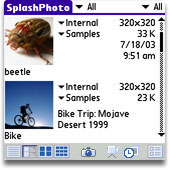 SplashPhoto for Palm OS 4.4