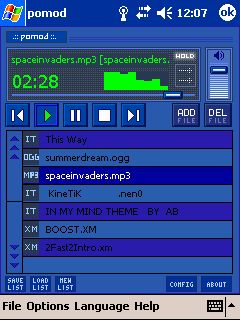 Pocket Mod Music Player 0.7