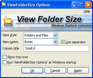 ViewFolderSize 2.51