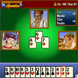 Championship Spades Pro for Palm OS