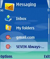 Always-On Mail Symbian OS UIQ 3rd Edition