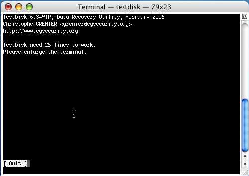 TestDisk 6.3