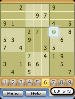 Sensible Sudoku Symbian UIQ 3