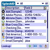SplashID for Palm OS 4.03
