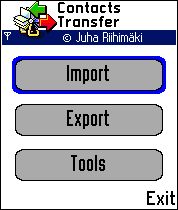 Contacts Transfer S60 1st/2nd Edition 2.00