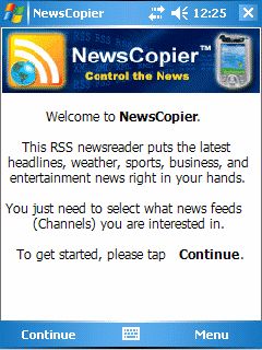 NewsCopier for PocketPC 2.0