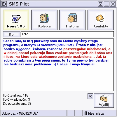 SMS Pilot 1.06