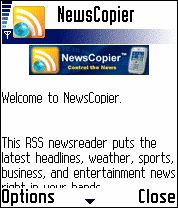 NewsCopier for Symbian 2.0