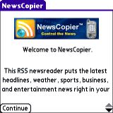 NewsCopier for Palm 2.0