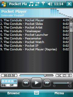 Pocket Player for Pocket PC 3.5