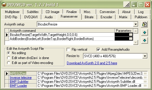 DVD2SVCD 1.2.2 Build 1