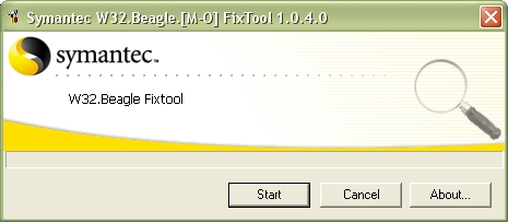 Symantec W32.Bagle.(M/N/O) Fix Tool 1.0.4.0