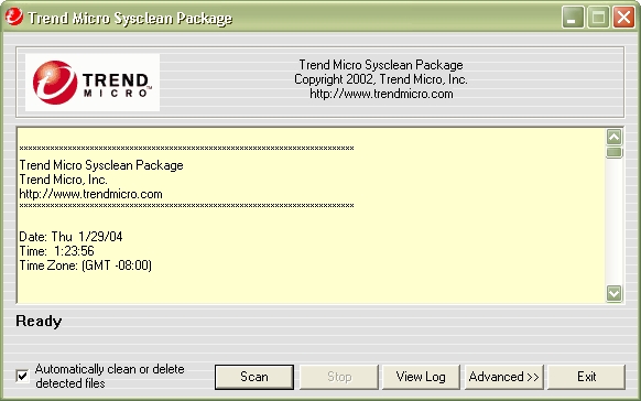 Trend Micro Sysclean Package