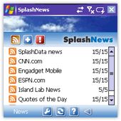 SplashNews for Windows Mobile Pocket PC