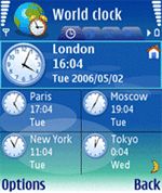 Handy Clock 4.0.8 (Symbian S60 3rd edition)